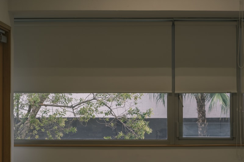 Custom roller shades
